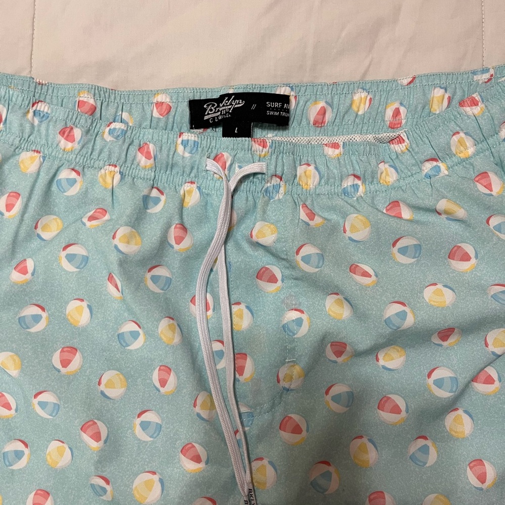 Swim trunks men’s L beach all summer pattern - Picture 4 of 4